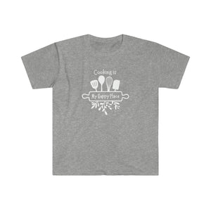 T-shirt, super soft, "Cooking is My Happy Place" T-Shirt - Comfortable, Chic and Playful - cooking t-shirt #4