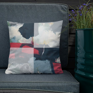 Crisp linen-like fabric pillow #4