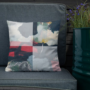 Crisp linen-like fabric pillow #4