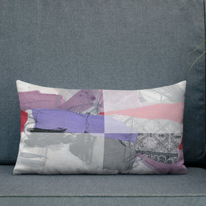 Crisp linen-like fabric pillow #2