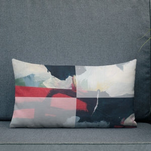 Crisp linen-like fabric pillow #4