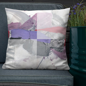 Crisp linen-like fabric pillow #2