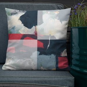 Crisp linen-like fabric pillow #4