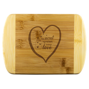 Bamboo cutting board, kitchen decor, cooking utensils, kitchen tools, home cook, cooking theme, laser etched design, - cooking#7